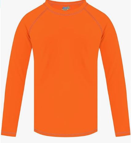 b-c-Boys Rash Guard Swim Shirt Long Sleeve UPF+ 50 Sun Shirts for Toddler Kids Rashguard Water Swimming Shirts