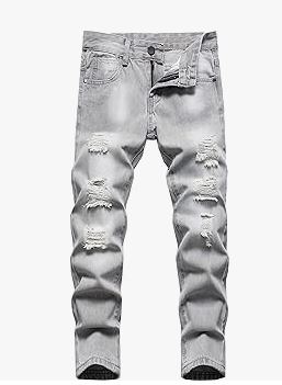 b-c-Boy's Skinny Fit Ripped Destroyed Distressed Fashion Kids Denim Jeans